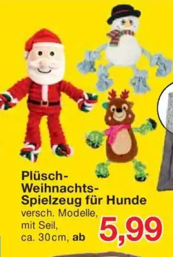 Jawoll Plüsch-Weihnachts-Spielzeug für Hunde Angebot