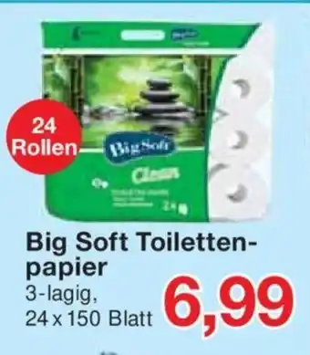 Jawoll Big Soft Toiletten- papier 24 Rollen Angebot