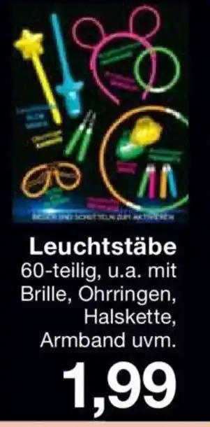 Jawoll Leuchtstäbe 60-teilig Angebot