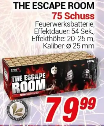 CENTERSHOP THE ESCAPE ROOM 75 Schuss Angebot