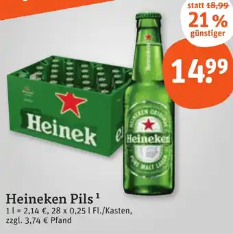 tegut Heineken Pils Angebot