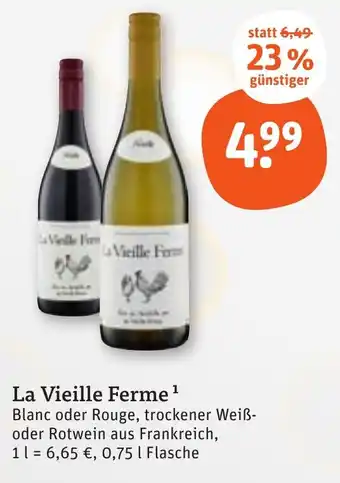 tegut La Vieille Ferme 0,75 | Flasche Angebot