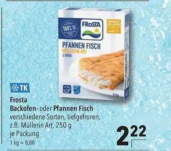 CITTI Markt Tk Frosta Backofen Oder Pfannen Fisch Angebot