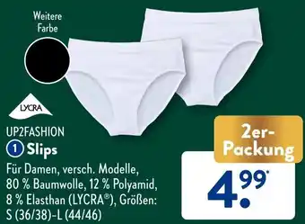 Aldi Süd UP2FASHION Slips 2er-Packung Angebot