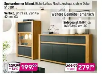 Möbel Boss Speisezimmer Miami Angebot