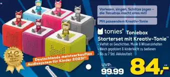 Euronics tonies Toniebox Starterset mit Kreativ-Tonie Angebot