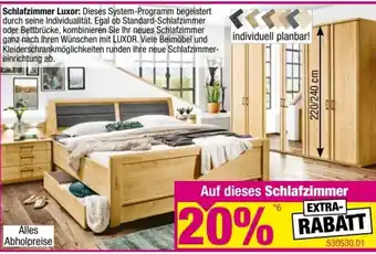 Möbel Boss Schlafzimmer Luxor Angebot