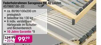 Möbel Boss Federholzrahmen Saragossa NV Angebot