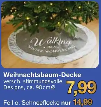 Jawoll Weihnachtsbaum-Decke Angebot