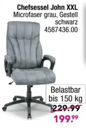 Möbel Boss Chefsessel John XXL Angebot