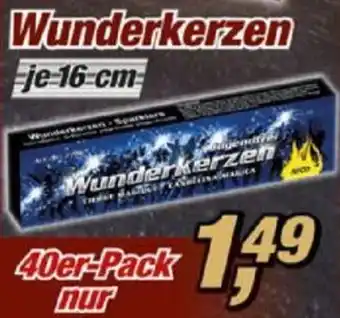 Posten Börse Wunderkerzen 40er-Pack Angebot