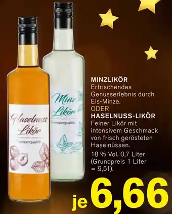 KODi MINZLIKÖR ODER HASELNUSS-LIKÖR 700ml Angebot