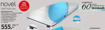Zurbrüggen Novel Emotion S60 Kaltschaummatratze Angebot
