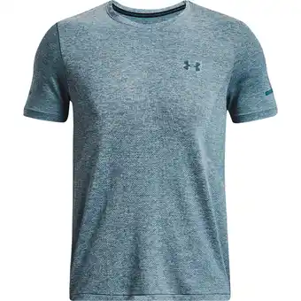 Intersport Under armour seamless stride kurzarm-oberteil für herren 414 static blue m Angebot