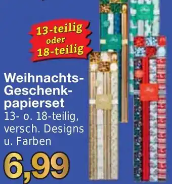 Jawoll Weihnachts Geschenkpapierset Angebot