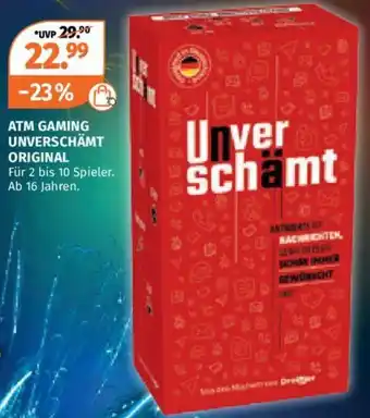 Müller ATM GAMING UNVERSCHÄMT ORIGINAL Angebot