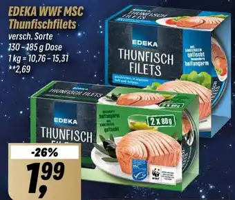 Simmel EDEKA WWF MSC Thunfischfilets 130-185 g Dose Angebot