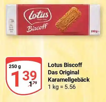 Globus Lotus Biscoff Das Original Karamellgebäck 250 g Angebot