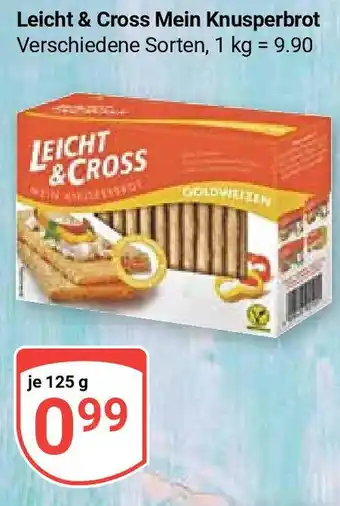 Globus Leicht & Cross Mein Knusperbrot 125 g Angebot