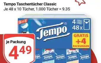 Globus Tempo Taschentücher Classic Angebot