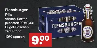 Handelshof Flensburger Pils Kasten 20 x 0,331 Bügel-Flaschen Angebot