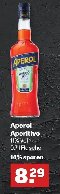 Handelshof Aperol Aperitivo 0,7 l Flasche Angebot