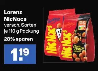 Handelshof Lorenz NicNacs 110 g Packung Angebot