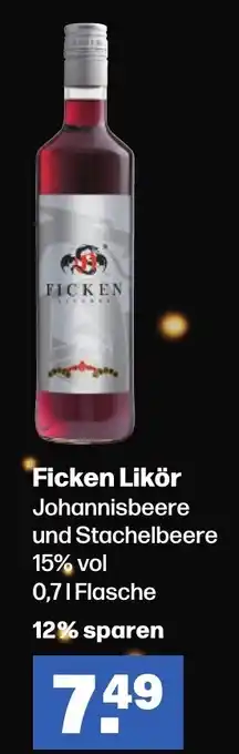 Handelshof Ficken Likör 0,7 l Flasche Angebot