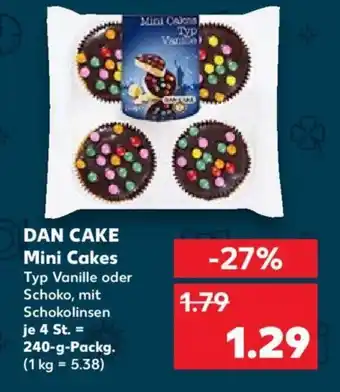 Kaufland DAN CAKE Mini Cakes 240-g-Packg. Angebot