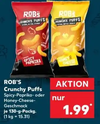 Kaufland ROB'S Crunchy Puffs 130-g-Packg. Angebot