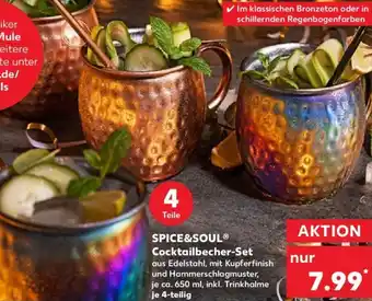 Kaufland SPICE&SOUL Cocktailbecher-Set Angebot