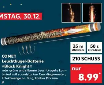 Kaufland COMET Leuchtkugel-Batterie Black Knight 210 Schuss Angebot