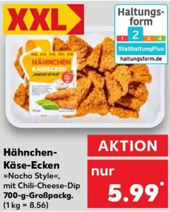 Kaufland Hähnchen Käse Ecken 700 g Großpackg. Angebot