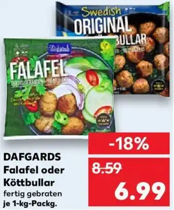 Kaufland DAFGARDS Falafel oder Köttbullar 1 kg Packg. Angebot