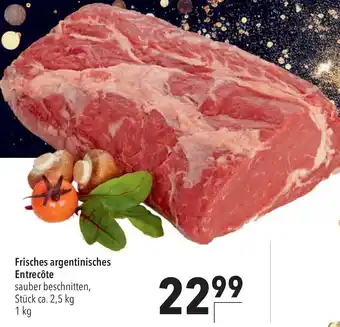 CITTI Markt Frisches argentinisches Entrecôte 1 kg Angebot