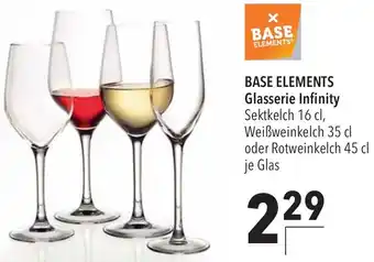 CITTI Markt BASE ELEMENTS Glasserie Infinity Angebot