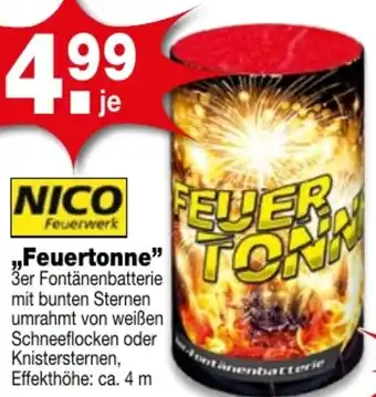 Krümet Sonderposten NICO Feuertonne Angebot