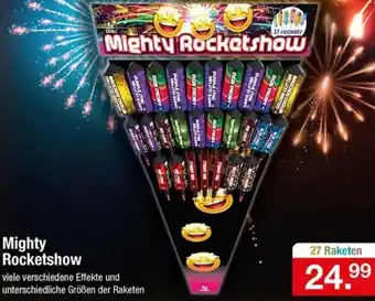 Zimmermann Mighty Rocketshow 27 Raketen Angebot