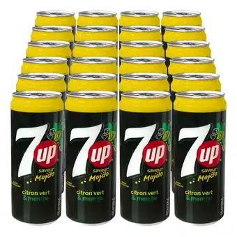 Netto Marken-Discount Seven up mojito 0,33 liter dose, 24er pack Angebot