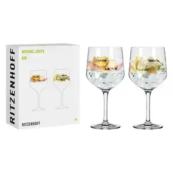 Netto Marken-Discount Ritzenhoff gin-gläser botanic lights 720 ml 2er set Angebot