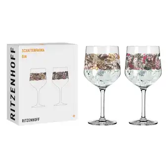 Netto Marken-Discount Ritzenhoff gin-gläser schattenfauna 720 ml 2er set Angebot