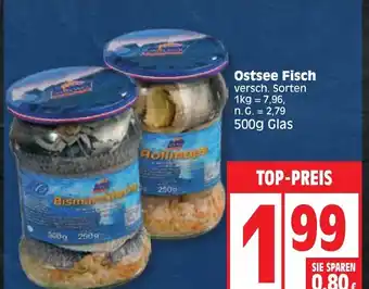 Edeka Ostsee Fisch versch. Sorten 500g Glas Angebot