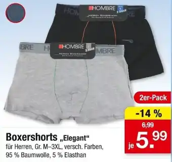 Zimmermann Boxershorts ,,Elegant" 2er-Pack Angebot