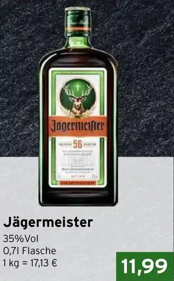 CAP Markt Jägermeister 0,7 L Flasche Angebot