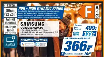 expert Techno Land Samsung GQ32Q50AEUXZG Angebot