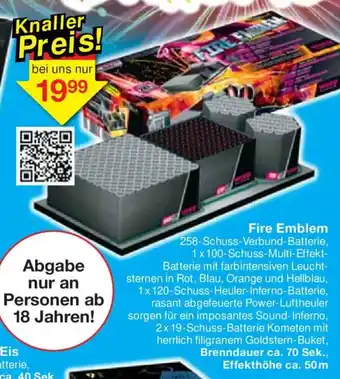 Jawoll Fire Emblem 258-Schuss-Verbund-Batterie Angebot