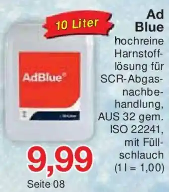 Jawoll AdBlue 10 Liter Angebot