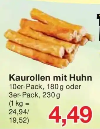 Jawoll Kaurollen mit Huhn 10er-Pack, 180 g oder 3er-Pack, 230 g Angebot