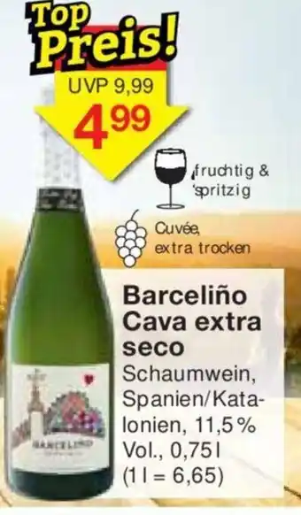 Jawoll Barcelino Cava extra seco Angebot