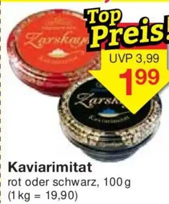 Jawoll Kaviarimitat rot oder schwarz, 100g Angebot